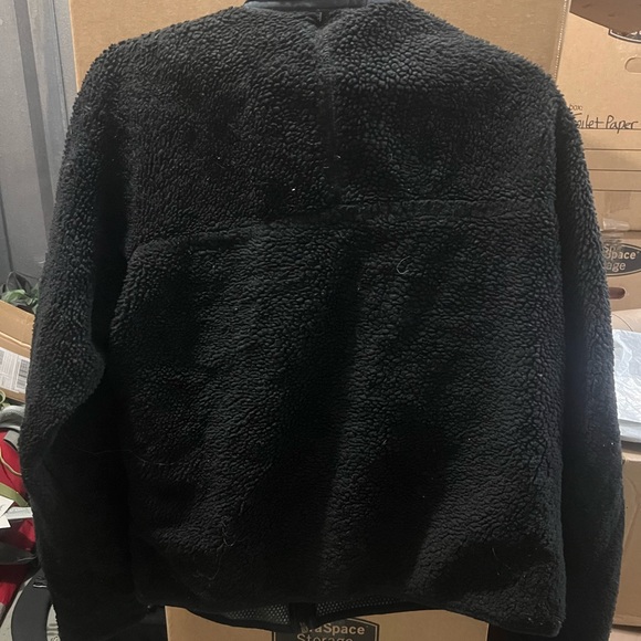 Vintage 90’s Black Patagonia Retro X Deep Pile Jacket. Made In The USA - Picture 2 of 3